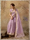 Amber Shine By Sethnic Tissue Linen Sarees